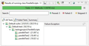 TestNG Parallel Execution