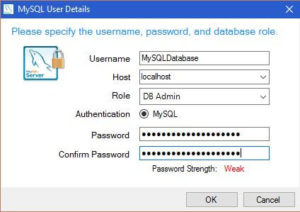 MySQL Database Installation