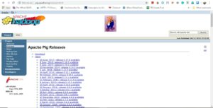 Hadoop Pig Releases